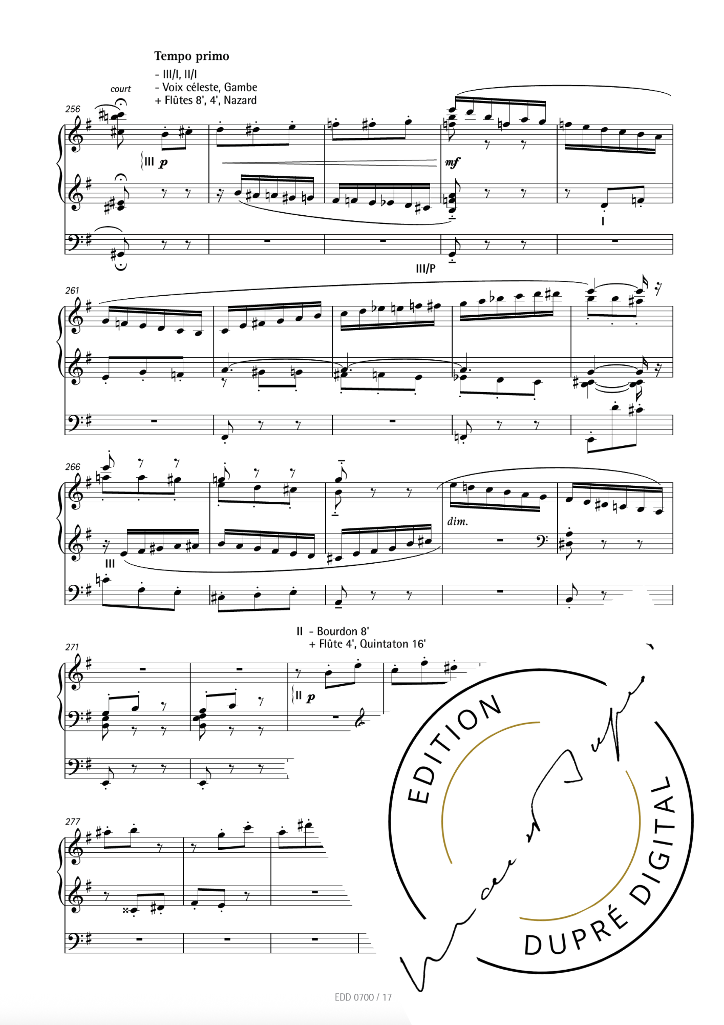 Marcel Dupré: Intermezzo pour orgue