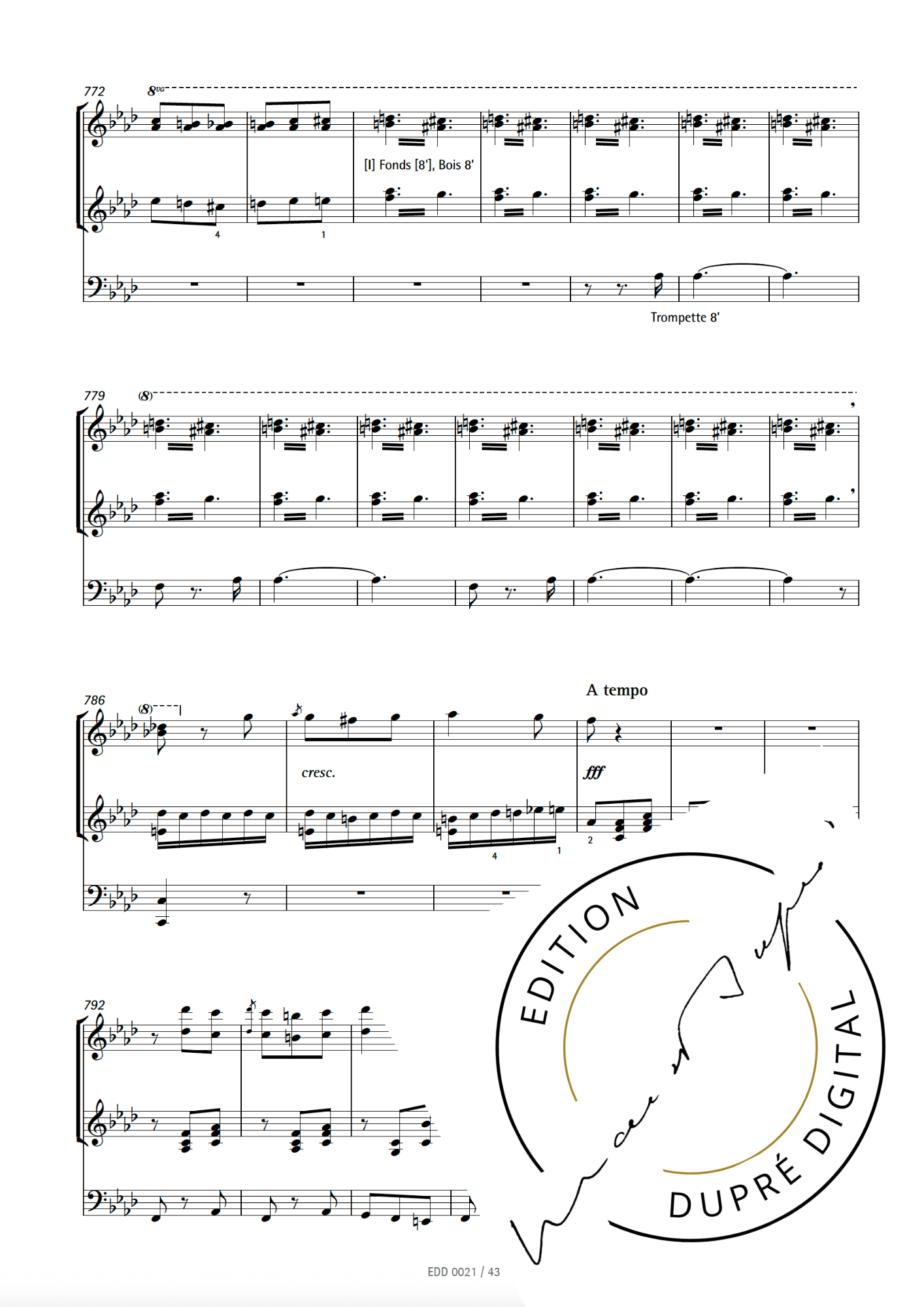 Dukas: L'apprenti sorcier (transcr. M. Dupré)
