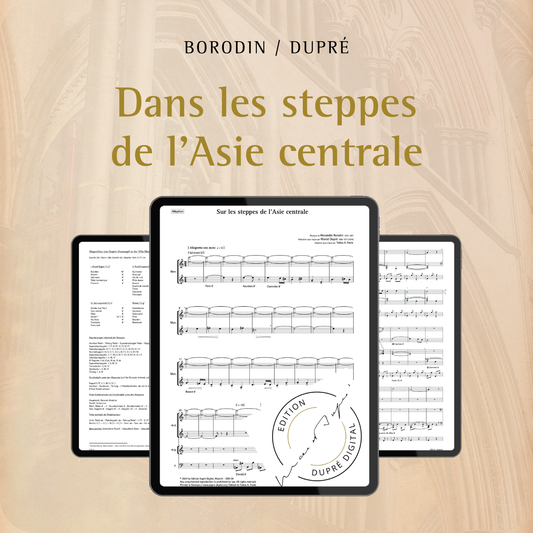 Borodine: Dans les steppes de l'Asie centrale (transcr. M. Dupré)