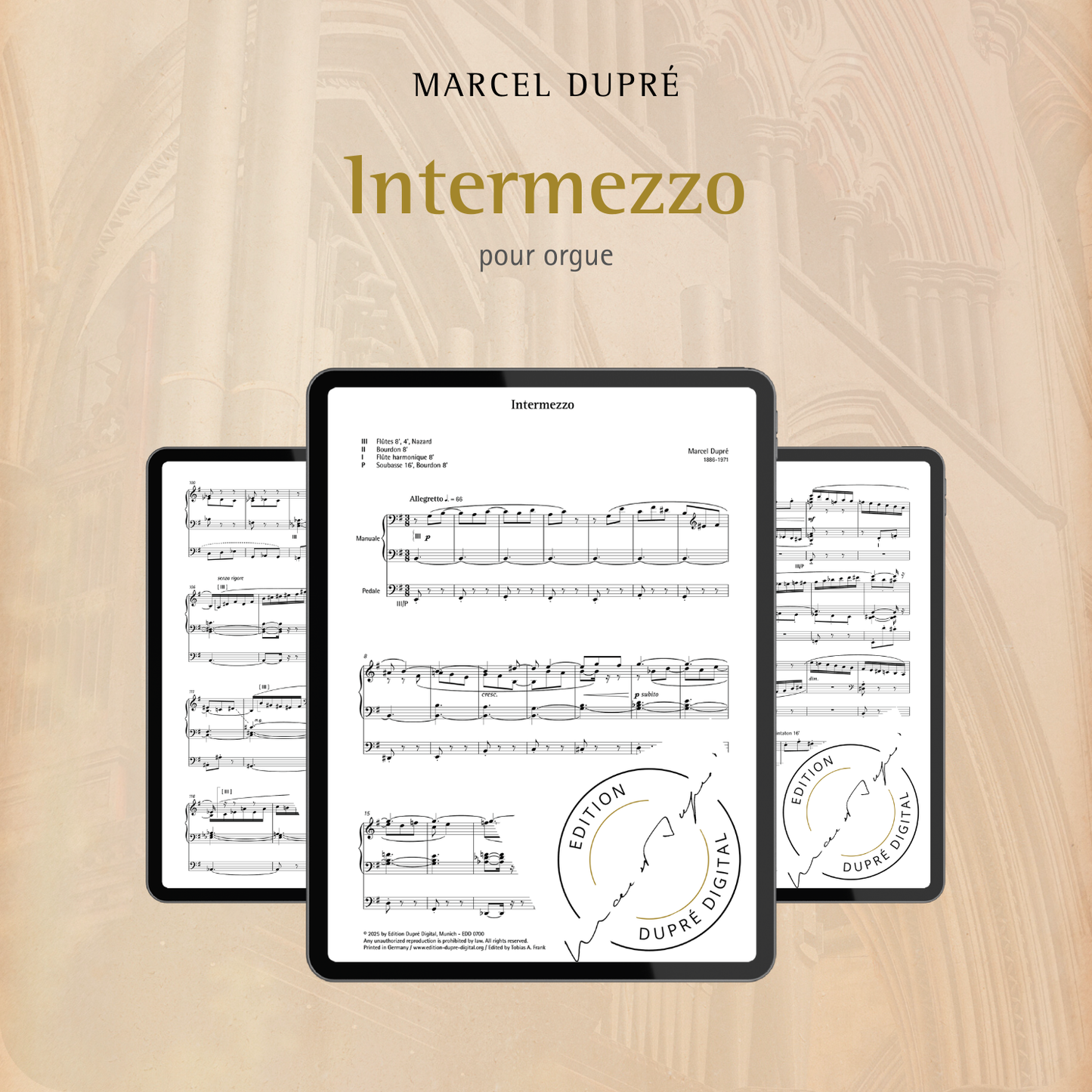 Marcel Dupré: Intermezzo pour orgue