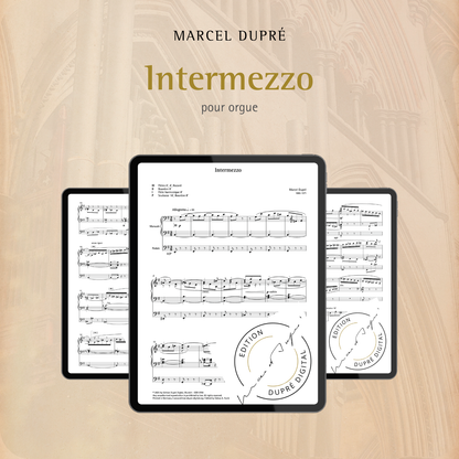 Marcel Dupré: Intermezzo pour orgue