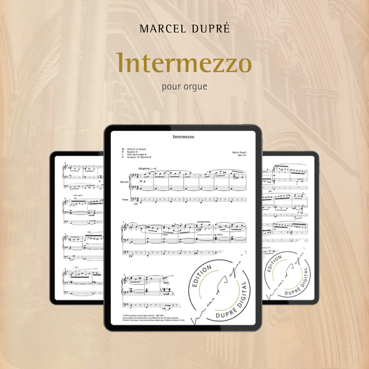 Marcel Dupré: Intermezzo pour orgue