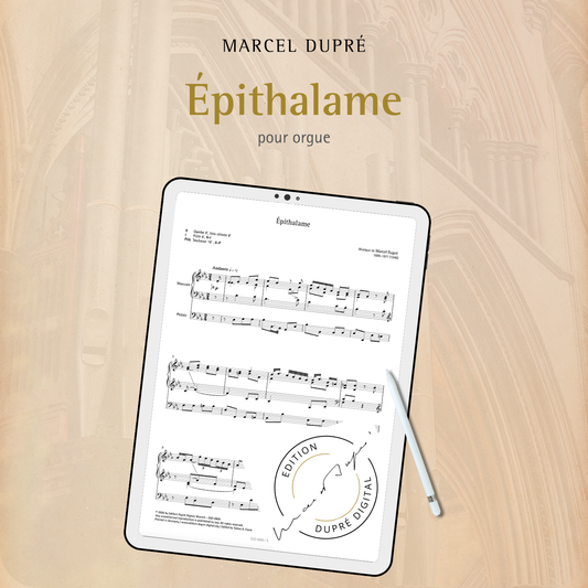 Marcel Dupré: Épithalame