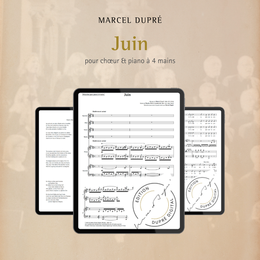 Marcel Dupré: Juin