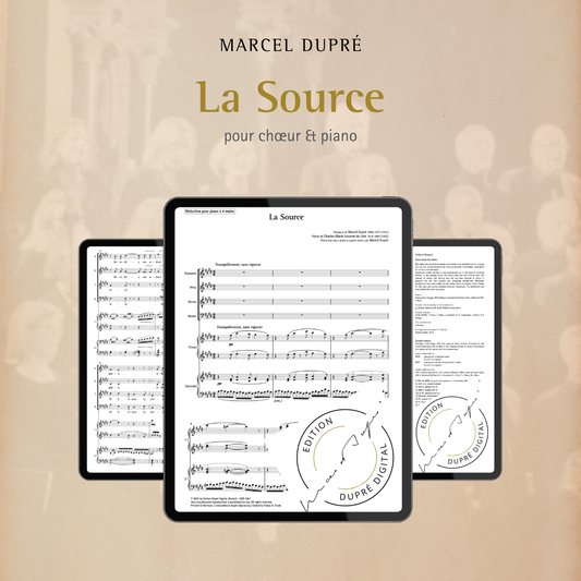 Marcel Dupré: La Source