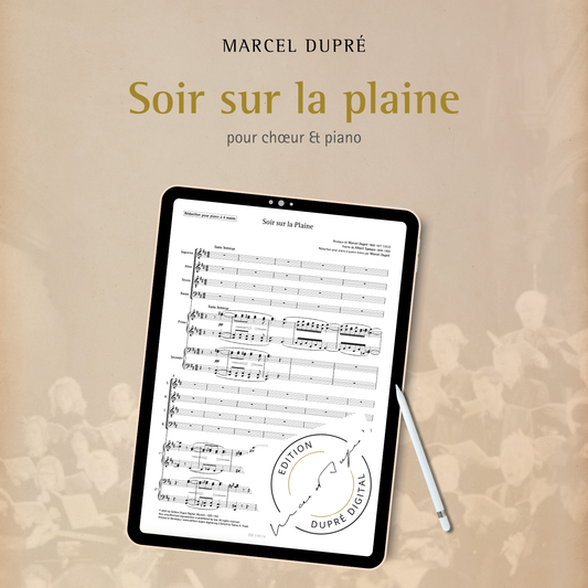 Marcel Dupré: Soir sur la plaine