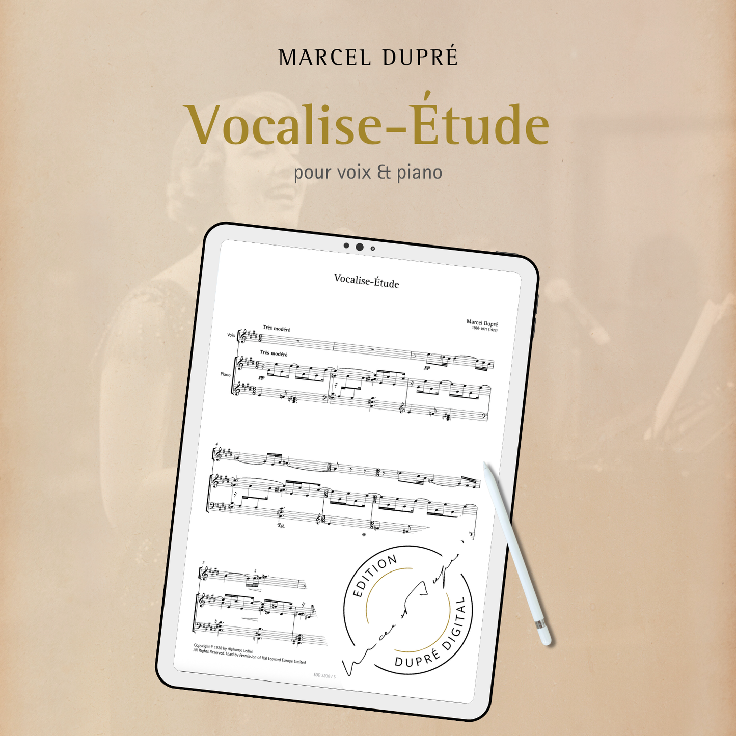 Marcel Dupré: Vocalise-Étude
