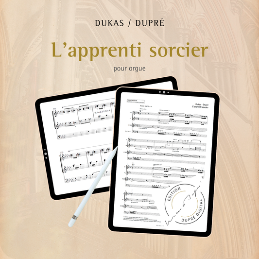 Dukas: L'apprenti sorcier (transcr. M. Dupré)