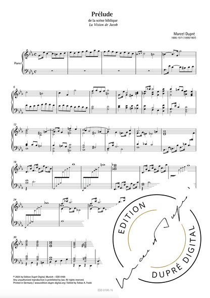 Marcel Dupré: Trois nouvelles pièces pour piano