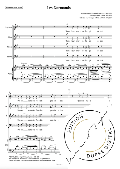 Marcel Dupré: Les Normands op. 1