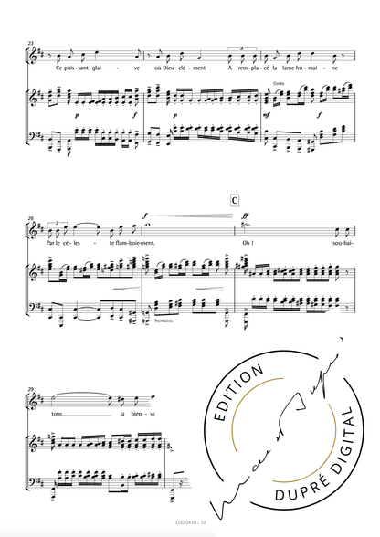 Marcel Dupré: Le Glaive op. 3