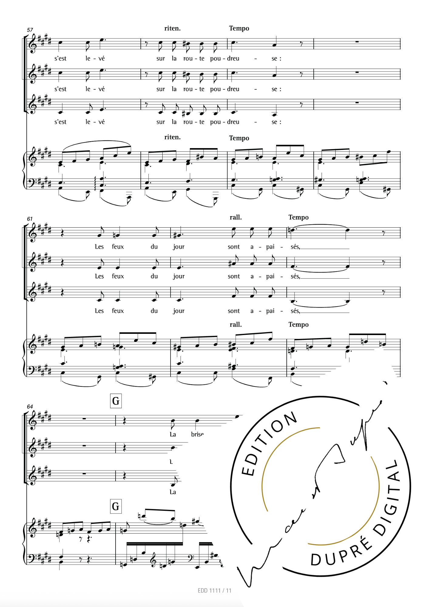 Marcel Dupré: Crépuscule