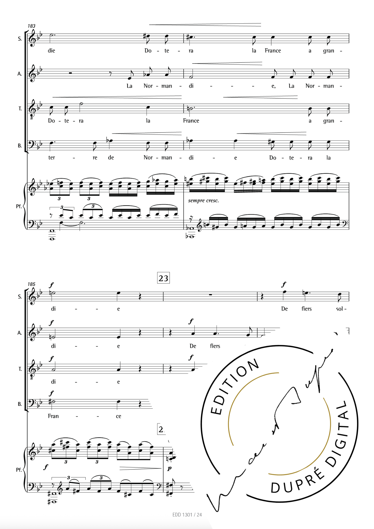 Marcel Dupré: Les Normands op. 1